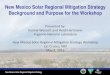 New Mexico Solar Regional Mitigation Strategy Background ... · determining if compensatory mitigation is warranted 9 . ... utility-scale solar projects in six southwestern states