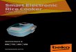 Smart Electronic Rice Cooker - Bekodownload.beko.com/Download.UsageManualsBeko/MY/en_US_2018… · • Before the rice cooker works, check the inner pot and steam valve whether they