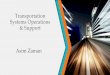 Transportation Systems Operations & Support · • Uber has travel time trends through Uber Movement –free data for research and analysts ... • Idea Submit Award Evaluation Final