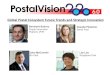 Global Postal Ecosystem Future Trends and Strategic Innovation · Retail Capability Network Capability Delivery Capability Leverage USPS’s brand, trust, and reputation to drive
