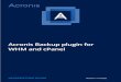 Acronis Backup plugin for cPanel en-US€¦ · Granular recovery of databases is supported only for local MySQL. Granular recovery of PostgreSQL databases is not supported. Besides