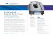 POLARIS Laser Scanner · makes it easy for a surveyor to incorporate the Polaris into their activities by using the same tribrach for the Polaris, a total station, or a target. Scan