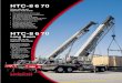 HTC-8670 - Maxim Crane WorksAn exclusive feature on the HTC-8670 and HTC-8670 LB is the Operator Defined Area Alarm. By setting two points, the opera-tor creates an imaginary vertical