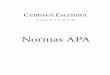 Normas APA - Universidad Gerardo Barrios€¦ · a los autores de algún texto frente a su contenido, estilo, edición, citación, referenciación, presentación de tablas y figuras,
