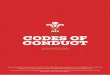 CODES OF CONDUCT · managers, Club officials, spectators or any other Person which might be defamatory, improper, threatening, abusive, indecent, insulting, offensive or that brings