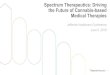 Spectrum Therapeutics: Driving the Future of Cannabis ... Grow… · 5/6/2019  · Spectrum Therapeutics Applied Research (STAR) Mandate - To Discover and Develop Innovative Cannabis