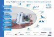 myAirCoach Test Campaigns · Measurements will be obtained through clinical tests and mobile health and home monitoring systems myAirCoach Test Campaigns activity level respiratory
