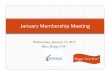 Eastern Panhandle SHRM - January Membership Meeting 2017... · 2017-01-13 · President: Justin Ruble, SPHR, SHRM-SCP ... Winter/Spring Programming ... Wednesday, January 11, 2016-
