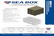 Double Doors One Side (Type 1) Tricon Dry ... - SEA BOX · • Manifest Box, (2) each with 1 set of Manuals Double Doors One Side (Type 1) Tricon Dry Freight ISO Cargo Container Double