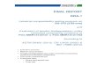 FINAL REPORT DRA-1 - BioLogiQ Inc. · 2018-06-19 · FINAL REPORT DRA-1 Industrial compostability testing program on GS 270 (3.59 mm) and Evaluation of aerobic biodegradation under