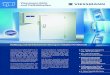 Datenblatt Kühl- und Tiefkühlzellen · fähigkeit aller derzeit in der Praxis rele-vanten Dämmstoffe ( < 0,025 W/mK bei +10°C Mitteltemperatur). Zudem ist PUR-Hartschaum gegen