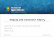 Imaging and Aberration Theory - iap.uni-jena.deand+Aberr… · Imaging and Aberration Theory Lecture 10: Sine condition, aplanatism and isplanatism 2015-01-15 Herbert Gross ... Abbe