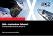2018 promised and delivered!lanxess.cn/fileadmin/user_upload/AGM_2019_Presentation_Zachert.pdf.pdfB2B platform for chemical products Cross-manufacturer and cross-distributor High chemical