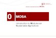 MOSA 0 MOSA - SNRD Asia and the Pacific · • That you know MOSA in more detail considering your adaptation proposals • That you present the modules and give constructive feedback
