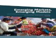 Emerging Markets, Emerging Models Mkts... · cial services, water and sanitation, insurance, clean energy, and telecommunications. We also consid-ered products that appear to have