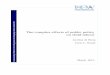 The complex effects of public policy on ... - UCW Project€¦ · The complex effects of public policy on child labour Jacobus de Hoop* Furio C. Rosati* Working Paper March 2013 Understanding