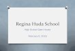 Regina Huda School€¦ · The Regina Huda School Academic Scholarship O In 2018, Regina Huda School began offering an annual academic scholarship. O Each year, one graduating student