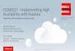 CON6527*B*ImplemenEng*High* Availability*with*Exadata · CON6527*B*ImplemenEng*High* Availability*with*Exadata ... Exadata