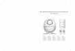 WP7 WIFI Wireless Security Alarm System Kit User ManualtS.pdf · 7 7 7. 2. Fix the sensor Fix the installaon bracket on the wall with screws, then ﬁt the groove at the back of the