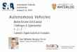 Autonomous Vehicles ... · PDF file 2019-01-14 · Automotive Outlook Conference January 13, 2019 Autonomous Vehicles Market Review USA/Canada . Challenges & Opportunities . 1 –