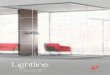 TM - SYSTEMCENTER · Lightline easily integrates with permanent construction or Ki’s genius® movable wall offering. in fact, Lightline is the only fully unitized storefront product