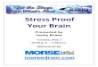 Stress Proof Your Brain - MHEDA · Stress is a chemistry problem ph-performance.com. ph-performance.com STRESS IS PHYSIOLOGICAL BALANCE STRESS HORMONES ENERGY RELEASE FIGHT OR FLIGHT