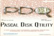 For Apple II* ISK TILITY - apple.asimov.net...NOTICE PDQ, the DATAMOST Pascal Disk Utility runs under the Apple Pascal Language System. "Apple Computer Inc. and The Regents of the