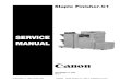 SERVICE MANUAL - Canon Globaldownloads.canon.com/ir-advance/Staple_Finisher-C1_SM_rev0_091409.pdf · This manual has been issued by Canon Inc. for qualified persons to learn technical