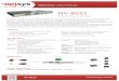 sys datasheet.pdf · sys Networking your world *Netsys reserves the right to change specifications without prior notice VDSL2 Series - VDSL2 IP DSLAM NV-802S Application NV-802S is
