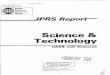Science & Technology · Science & Technology USSR: Life Sciences JPRS-ULS-88-017 CONTENTS 17 OCTOBER 1988 AGRICULTURAL SCIENCE Induction of Pathogenesis-Related Proteins in Onion