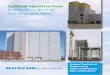 System construction · Prescreening with Mogensen-Sizer Productivity: 10 – 70 t/h Conditioner / Retention system Productivity: 10 – 25 t/h Fat-coating screw Productivity: up to