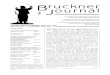 No Bruckner in the BrucknerhausNo Bruckner in the …brucknerjournal.com/Issues/ewExternalFiles/Bruckner_Journal_V13_2.pdfAnton Bruckner’s Second Symphony - Versions, Variants &
