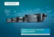 Clever motor starting - assets.new.siemens.com · Clever motor starting - soft motor starting with SINAMICS and SIRIUS Subject: Flyer showing the products of SINAMICS and SIRIUS which