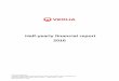 Half-yearly financial report 2016 - Veolia · 2018-12-07 · 4 Veolia Environnement - Half-yearly financial report 2016 2. Consolidated statement of financial position - equity and