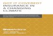 GOT IT COVERED? INSURANCE IN A CHANGING CLIMATE · reality for the insurance sector. This reality has key implications for that sector's valuation. Weather-related financial losses,