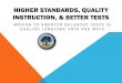 HIGHER STANDARDS, QUALITY INSTRUCTION, & BETTER TESTS · 2020-04-14 · HIGHER STANDARDS, QUALITY INSTRUCTION, & BETTER TESTS MOVING TO SMARTER BALANCED TESTS IN ENGLISH LANGUAGE