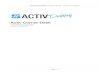 Activ Corner Desk - AMS Furniture · Hardware List Page 3 / 7. Activ Corner Desk Installation Guide – Version 1.3 23/08/16 Step 1: ... ACTIV section x section 1 M6x15 QTY QTY QTY