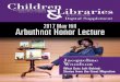 Children - American Library Association | Awards ... · PDF file the American Library Association (ALA), 50 E. Huron St., Chicago, IL 60611. It is the official pub-lication of the