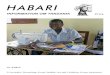 HABARI - Ihushi2013.pdf · Habari 4/2013—sid 17 praktik hos släkting som murarhantlang-are, osv. Praktiska övningar på skolan är nöd-vändiga men inte tillräckliga. Eleverna