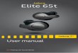 Jabra Elite 65t - images-na.ssl-images-amazon.com · earbuds in hot or cold environments, such as a closed car in summer, or in winter conditions. • It is recommended to keep the
