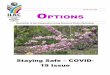 Options Newsletter - Spring 2020 Issue · 2020-04-15 · OPTIONS . Newsletter of the Independent Living Resource Centre (Manitoba) Spring Issue 2020. Staying Safe – COVID-19 Issue