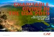 CHARITABLE GIVING IN THE USA 2019 · 2019-04-01 · giving solution for individuals and companies that pay tax in both the USA and UK. The CAF American Donor Fund allows donors to