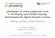Challenges of using commercial tools in developing open ... · Challenges of using commercial tools in developing open flexible learning environments for digital forensic courses