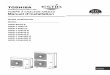 POMPE À CHALEUR AIR/EAU Manuel d’installation · 2019-03-11 · installer, réparer, entretenir, déplacer ou désinsta ller la pompe à chaleur air/eau fabriquée par Toshiba