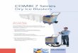 COMBI 7 Series Dry Ice Blasters · 2018-01-25 · Second airhose accelerates ... The CRYONOMIC® dry ice blasters all meet the new EC machine directive 2006/42/EC ... Hopper • 30