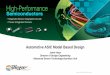 Automotive ASIC Model Based Design - MathWorks · ASIC MBD Summary Present and Future Simulink and Matlab have been instrumental in the development of an agile Automotive Mixed Signal