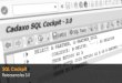 SQL Cockpit - Cadaxo GmbH€¦ · SQL Cockpit – Releasenotes 3.0 New functions Support of SQL Expressions and CDS Views Support of Code Completion in the SQL Cockpit Editor Generic