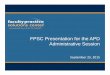 FPSC Presentation for the APD Administrative Session Annual Meeting/2015 Meeting...What Benchmark Measures Are Available? • Work RVUs, Total RVUs, Billed Units per Clinical FTE •