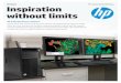 Brochure HP recommends Windows. Inspiration without limitsmedia.zones.com/images/pdf/hp-inc-workstation-brochure.pdf · HP Z Workstations featuring smart tool-less chassis, easy open