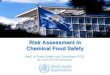 Risk Assessment in Chemical Food Safety · Combining food consumption data with occurrence of chemical in food Deterministic approach (point estimate) Probabilistic approach (distribution)